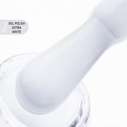 Alezori Polish Gel French Extra White Ημιμόνιμο Βερνίκι Νυχιών για Γαλλικό Μανικιούρ 15ml