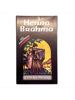 Henna Brahma Powder Μαύρη Φυτική Χένα Μαλλιών 75gr