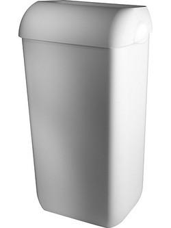 Κάδος Επιτοίχιος 23LT Delta Cleaning Λευκός ΚΠ23Λ