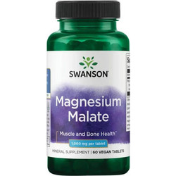 Swanson Magnesium Malate 150mg 60 Ταμπλέτες