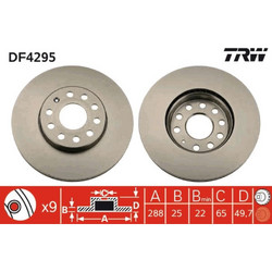 Trw Δισκόπλακα - DF4295