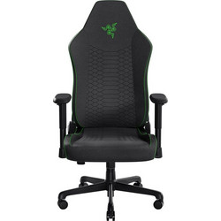 Razer Iskur V2 Καρέκλα Gaming Υφασμάτινη με Ρυθμιζόμενα Μπράτσα Μαύρη Πράσινη RZ38-05310100-R3G1