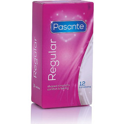 Pasante Regular Προφυλακτικά με Λιπαντικό 12τμχ