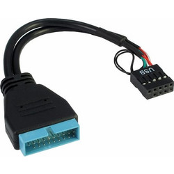 Inter-Tech USB 3.0 to USB2.0 Adapter 9 Pin