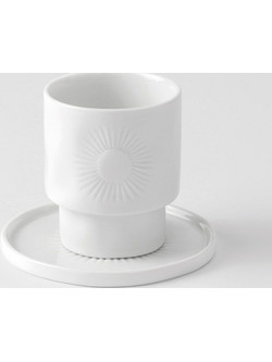 Κούπα Πορσελάνινη Espresso Sun RD0051563 60ml White Raeder Πορσελάνη