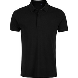 NEOBLU Owen Men 03188 Ανδρικό Πικέ Πόλο, Πικέ 215gsm, 100% Βαμβάκι DEEP BLACK-309