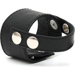 Rimba Adjustable Penis Strap R7413 Ρυθμιζόμενα Δαχτυλίδι Πέους & Όρχεων Μαύρο