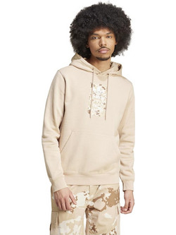 Adidas Camo Lab Hooded Sweatshirt Ανδρικό Αθλητικό Φούτερ με Κουκούλα Nude IX6741
