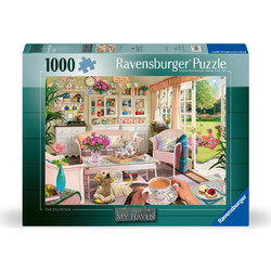 Puzzle Ravensburger The Tea Shed 1000 Κομμάτια