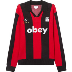OBEY SOCCER JERSEY SWEATER 151000090-RDM Πολύχρωμο