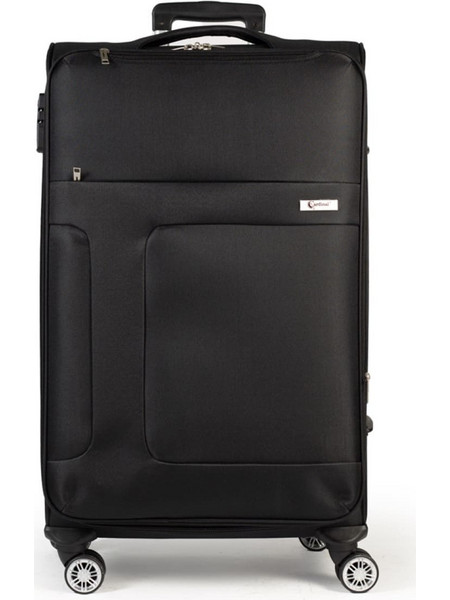 Cardinal 3800 Βαλίτσα Μεσαία 60x40x25cm με 4 Ρόδες Μαύρη