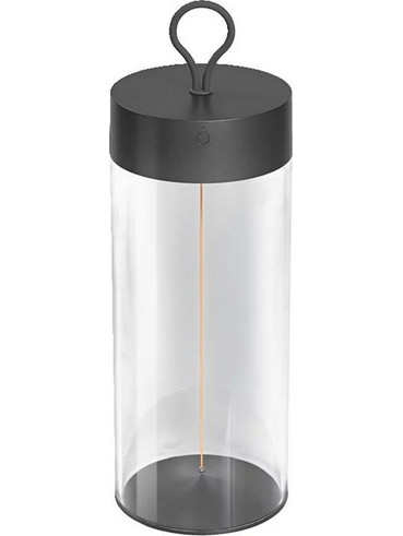 Φωτιστικό Επιτραπέζιο Decor Filament LED 2700K 105Lm USB 3 Step Dimmable Ανθρακί