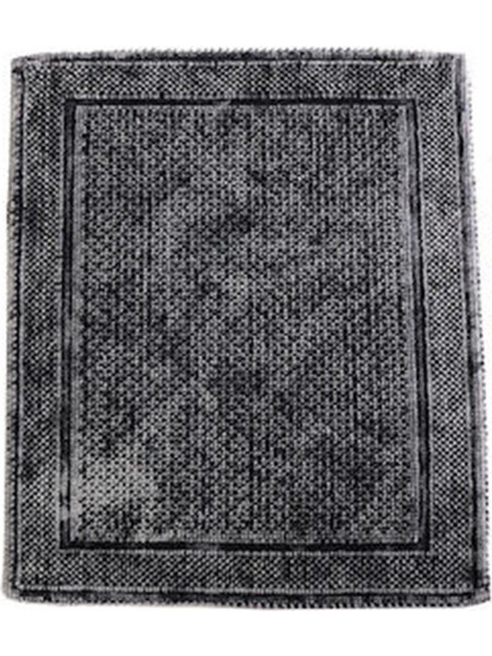 Espiel Χαλί Ορθογώνιο Καλοκαιρινό Βαμβακερό 60x100cm Stonewash Anthracite