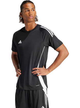 Adidas Tiro 24 Ανδρικό Αθλητικό T-Shirt Μαύρο IJ7676