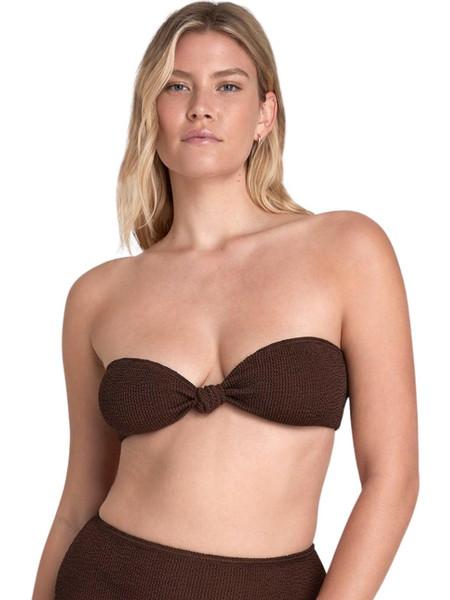 BOND-EYE - Μαγιό Μπικίνι Γυναικείο Sahara Bandeau-Chocolate