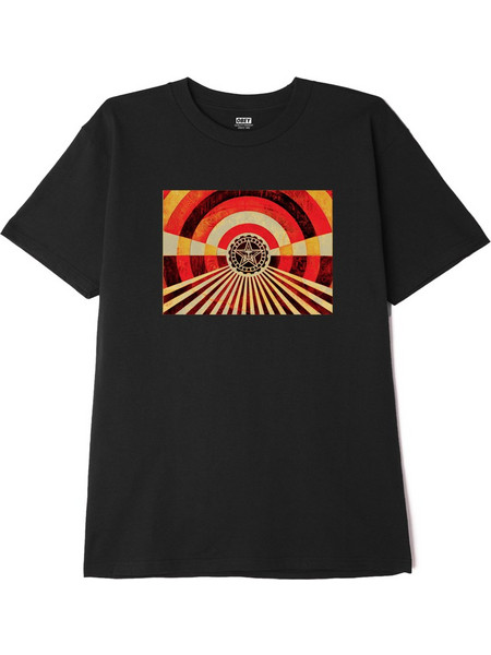 OBEY TUNNEL VISION CLASSIC T-SHIRT BLACK