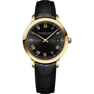 Raymond Weil Toccata Γυναικείο Ρολόι με Μαύρο Δερμάτινο Λουράκι 5385-PC-00208