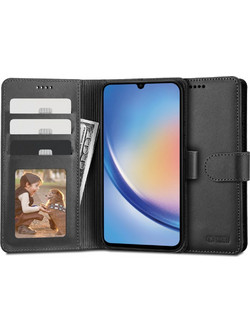 Tech-Protect Wallet Black (Samsung Galaxy A34)