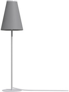 Φωτιστικό Επιτραπέζιο Trifle 7760 1xG9 max 10W Grey Nowodvorski Αλουμίνιο, Ύφασμα