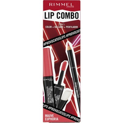 Rimmel London Lip Combo Mauve Euphoria Set