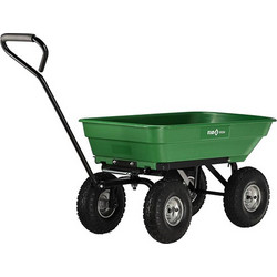 FLO 90204 ΚΑΡΟΤΣΑΚΙ ΤΡΟΧΗΛΑΤΟ ΚΗΠΟΥ 150Kg/55 Lt