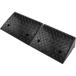 BORMANN Pro BORMANN Pro BPP2499 Ράμπα Parking Πεζοδρομίου M48xΠ32xΥ13cm , Λαστιχένια , Μαύρη