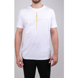 KAYAK T-SHIRT AEGEAN ΚΟΝΤΟΜΑΝΙΚΟ ΛΕΥΚΟ ΜΕ ΛΑΙΜΟΚΟΨΗ ΚΑΙ ΛΟΓΟΤΥΠΟ ΕΜΠΡΟΣ ΚΑΝΟΝΙΚΗ ΓΡΑΜΜΗ