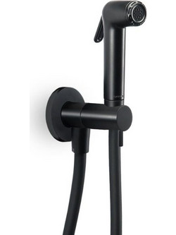 Ντουζάκι shut-off Almar Flush 1 E136004-400 Ματ Μαύρο (μόνο κρύο)