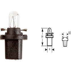 Λάμπα Ring R509T Printed Circuit Board / Tacograph Panel Bulb 12V DC 1.2W B8.5D | Ring