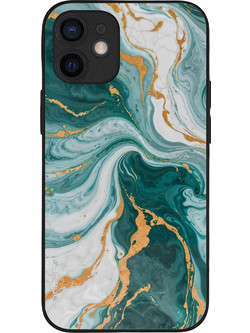 Sonique Marble Series Θήκη iPhone 12 mini Green 01