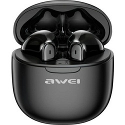 Awei T68 ENC Ακουστικά Bluetooth In Ear Black