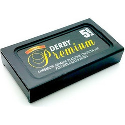 Derby Premium Black Ανταλλακτικές Λεπίδες 5τμχ