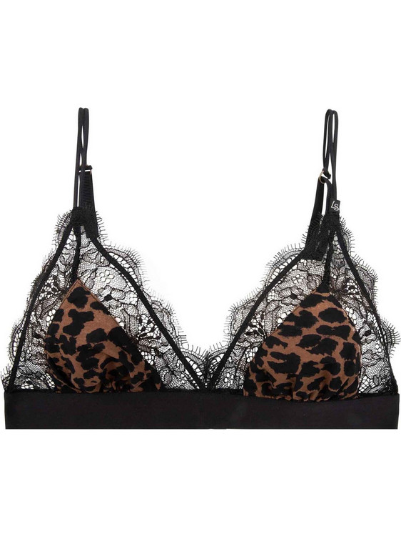 Love Stories Love Lace Bralette Σουτιέν Καφέ L001005801