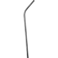 Καλαμάκι Stainless Ασημί με Κλίση 21cm Homie 3774
