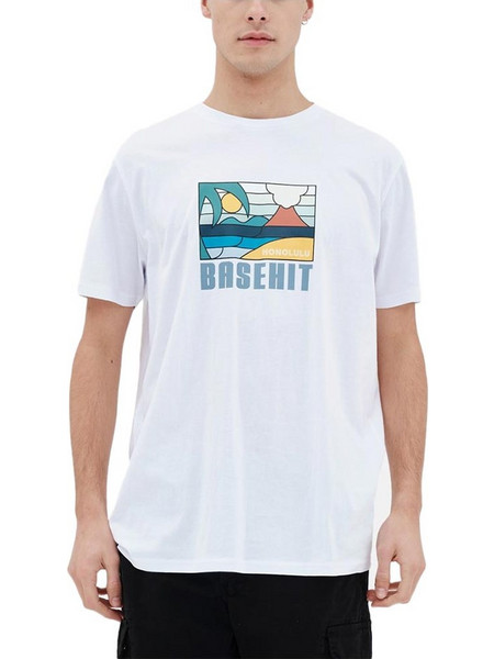 Basehit Ανδρική κοντομάνικη μπλούζα Men's S/S T-Shirt 221.BM33.16-091