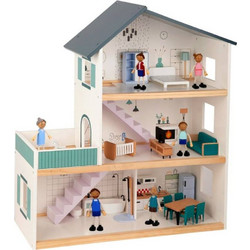 Tooky Toy Κουκλόσπιτο με Αξεσουάρ TH919