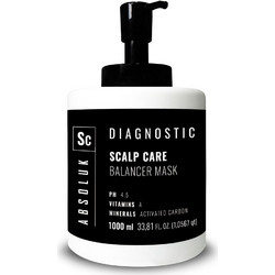 Absoluk Oily Hair Clay Μάσκα Μαλλιών για Όγκο για Λιπαρά Μαλλιά 1lt