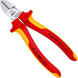 Knipex Πλαγιοκόφτης Ηλεκτρολόγου 160mm 7006160