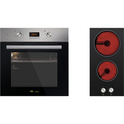 Multihome Φούρνος Ηλεκτρικός Άνω Πάγκου 61lt 59.5cm MH-6011 Inox με Κεραμικές Εστίες Kumptel V3-02P