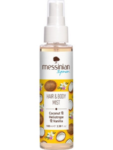 Messinian Spa Coconut & Heliotrope Vanilla Hair & Body Mist 100ml