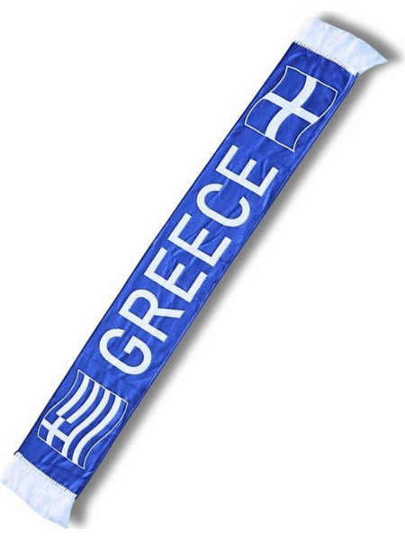 Κασκόλ με Tοπωνύμια GREECE SCB614-Μπλε