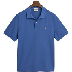 Gant Ανδρική Μπλούζα Polo Κοντομάνικη Royal Blue 3G2210-407