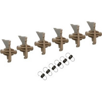 6xUpper Picker Finger W/Spring KM3050,KM4050,KM50502BL20080