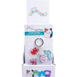 ΜΠΡΕΛΟΚ FIZZ SQUISHMALLOWS CHARM KEYRING IN CDU 350105