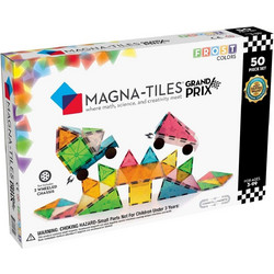 Magna-Tiles Μαγνητικά Πλακίδια Frost Colors Grand Prix Σετ 50τμχ 15850