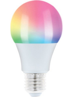 Forever Tuya Smart WiFi Λάμπα LED E27 A60 RGBW 806lm 10W Dimmable