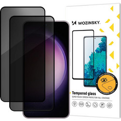 Wozinsky Privacy Tempered Glass 2-pack (Xiaomi Poco M7)