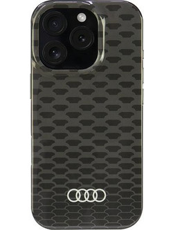 Audi IML Stitching Pattern MagSafe iPhone 16 Pro 6.3" black/black hardcase AU-IMLMIP16P-Q5/D3-BK