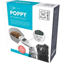 M-Pets Poppy Measuring Scoop 29 x 9.5 x 5 cm Μεζούρα Τροφής με αισθητήρα βάρους για σκύλους και γάτες