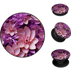 Sonique Pop Holder 3D Flower Series Ροζ